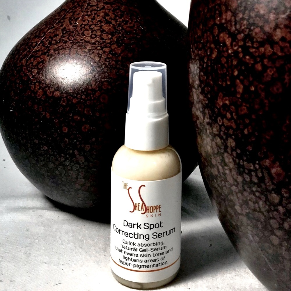 DARK SPOT CORRECTING SERUM, by THE SHEA SHOPPE.